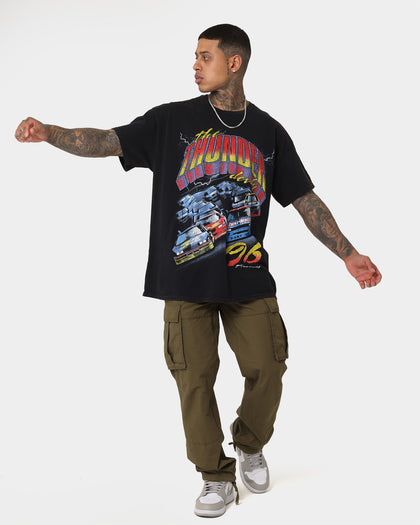 Goat Crew Derby '96 Ultra Vintage T-Shirt Washed Black