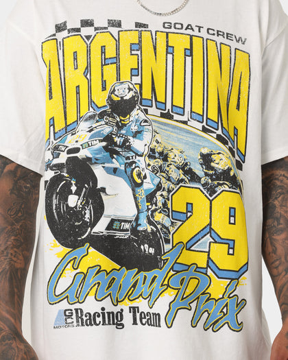 Goat Crew Argentina T-Shirt White
