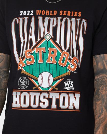 Majestic Athletic Houston Astros 2022 World Series Pitch T-Shirt Black