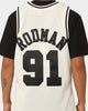 Mitchell & Ness Dennis Rodman Chicago Bulls #91 Off Court Swingman Jersey White