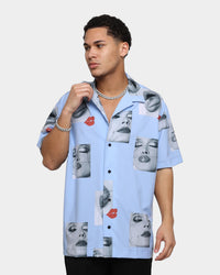 Playboy By CK Smooch Party Shirt Baby Blue