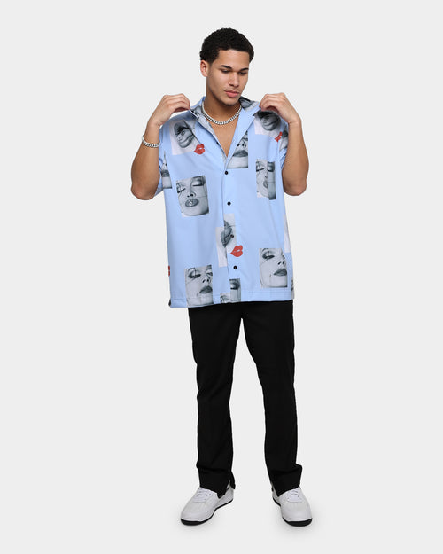 Playboy By CK Smooch Party Shirt Baby Blue