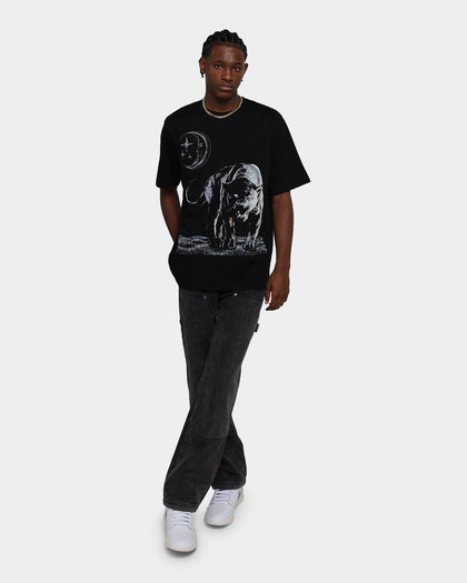 Renowned LA Night Panther T-Shirt Black