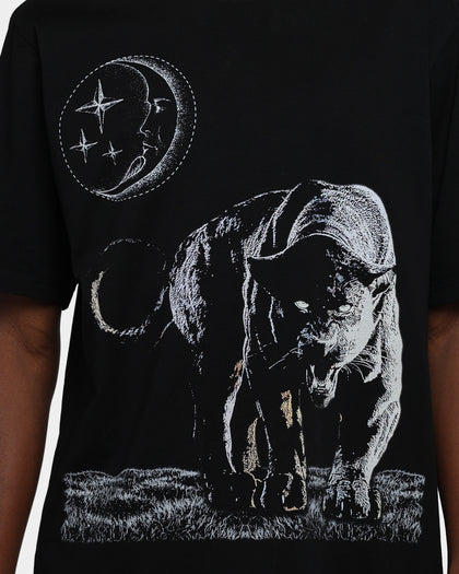 Renowned LA Night Panther T-Shirt Black