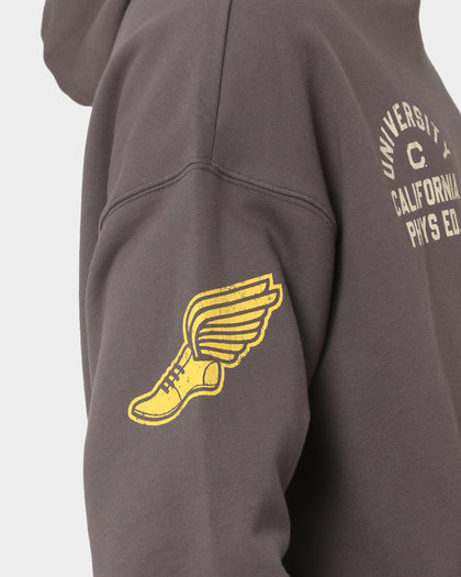 The New Establishment College Captain Berkeley Hoodie Vintage Charcoal