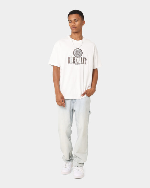 The New Establishment University Of California Berkeley Stack Logo T-Shirt Vintage White