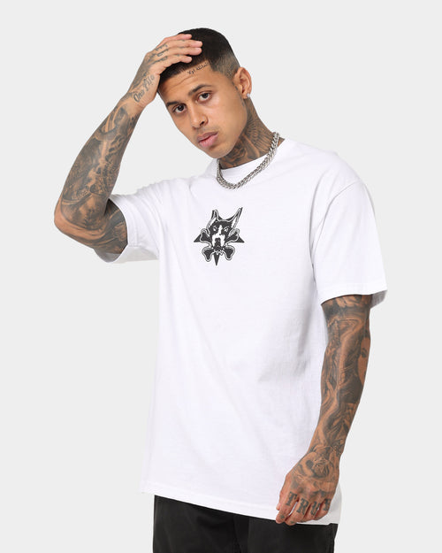 Dog Years Dog Chain T-Shirt White