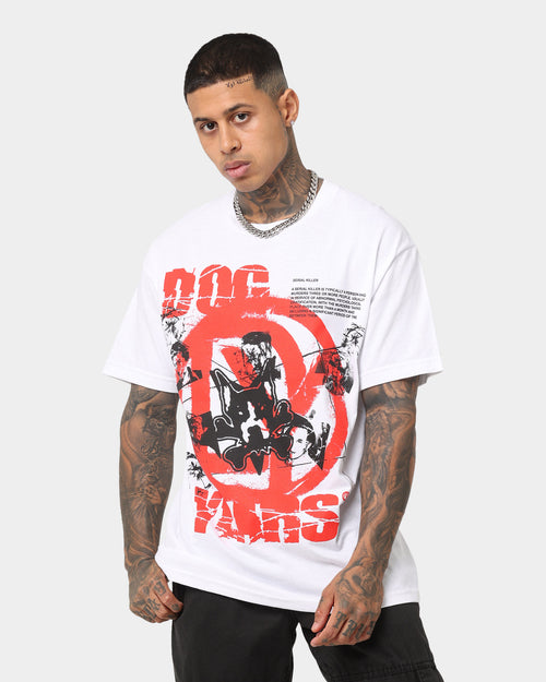 Dog Years Dog Stamp T-Shirt White