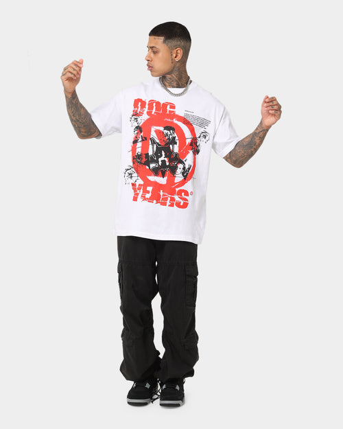 Dog Years Dog Stamp T-Shirt White