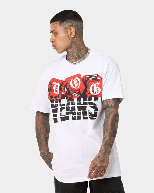 Dog Years Dice T-Shirt White