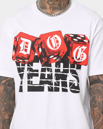 Dog Years Dice T-Shirt White