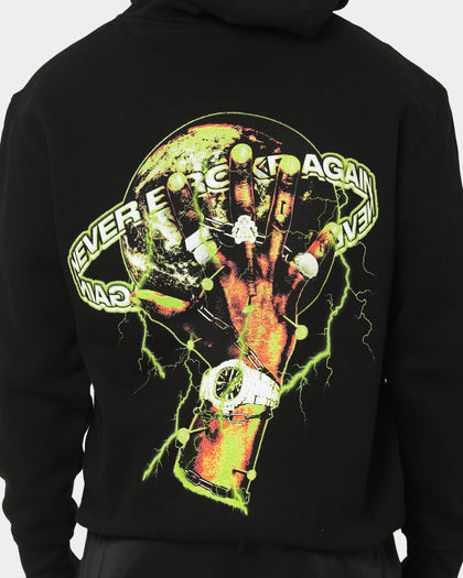 NBA Youngboy YB Globe Hoodie Black