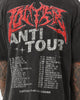 Loiter X The Anti Order Anti Tour Vintage T-Shirt Vintage Wash