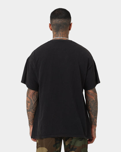 Goat Crew Jumpshot Vintage T-Shirt Black Wash
