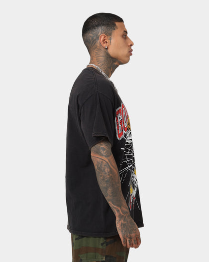 Goat Crew Jumpshot Vintage T-Shirt Black Wash