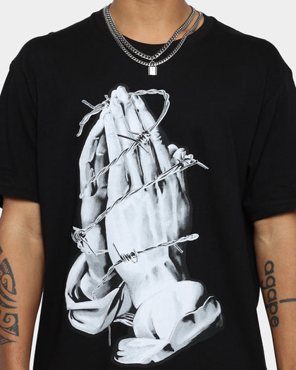 Father Forgive Me Lord Forgive Me T-Shirt Black