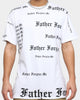 Father Forgive Me All Over FFM T-Shirt White