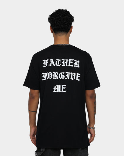 Father Forgive Me FFM Logo T-Shirt Black