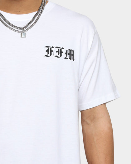 Father Forgive Me FFM Logo T-Shirt White