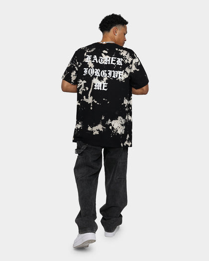 Father Forgive Me Tie Dye FFM T-Shirt Black