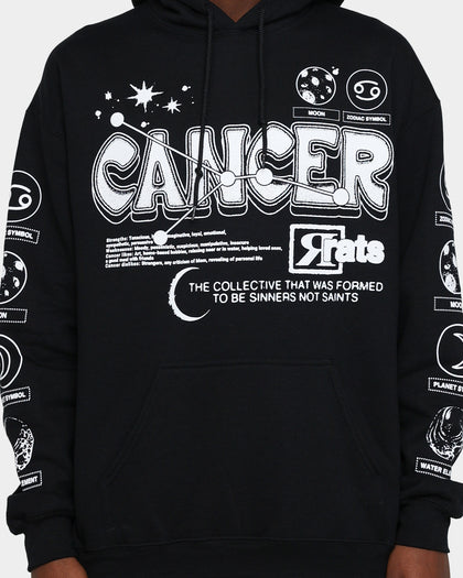 Rats Get Fat Cancer Hoodie Black
