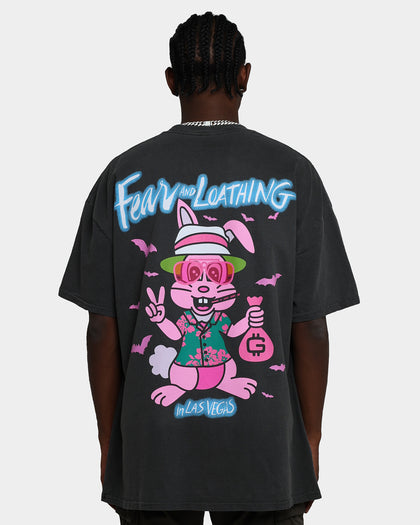 Goat Crew X Freddie Gibbs Las Vegas Rabbit T-Shirt Black