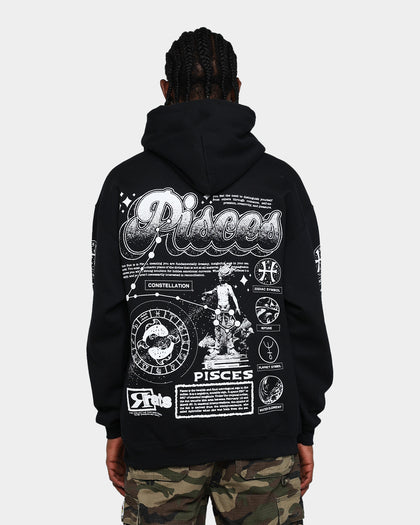 Rats Get Fat Pisces Hoodie Black