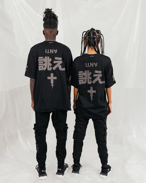 The Anti Order Shibuya Markets Oversized T-Shirt Black/Grey
