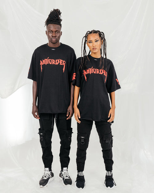 The Anti Order Shibuya Markets Oversized T-Shirt Black/Red