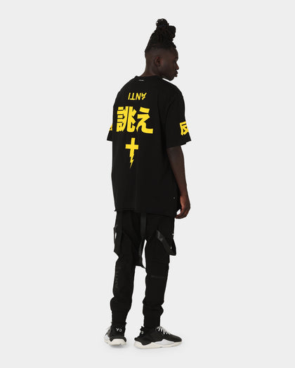 The Anti Order Shibuya Markets Oversized T-Shirt Black/Yellow