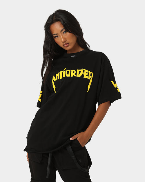 The Anti Order Shibuya Markets Oversized T-Shirt Black/Yellow