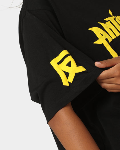 The Anti Order Shibuya Markets Oversized T-Shirt Black/Yellow