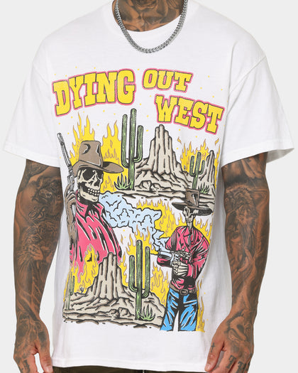 Goat Crew Dying Out West Vintage T-Shirt White