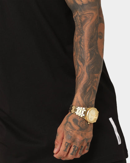 Saint Morta Official Taped Lafayette T-Shirt Black