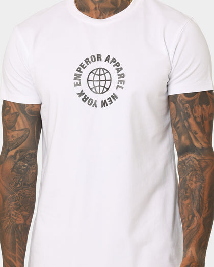 Emperor Apparel Globe After Dark T-Shirt White