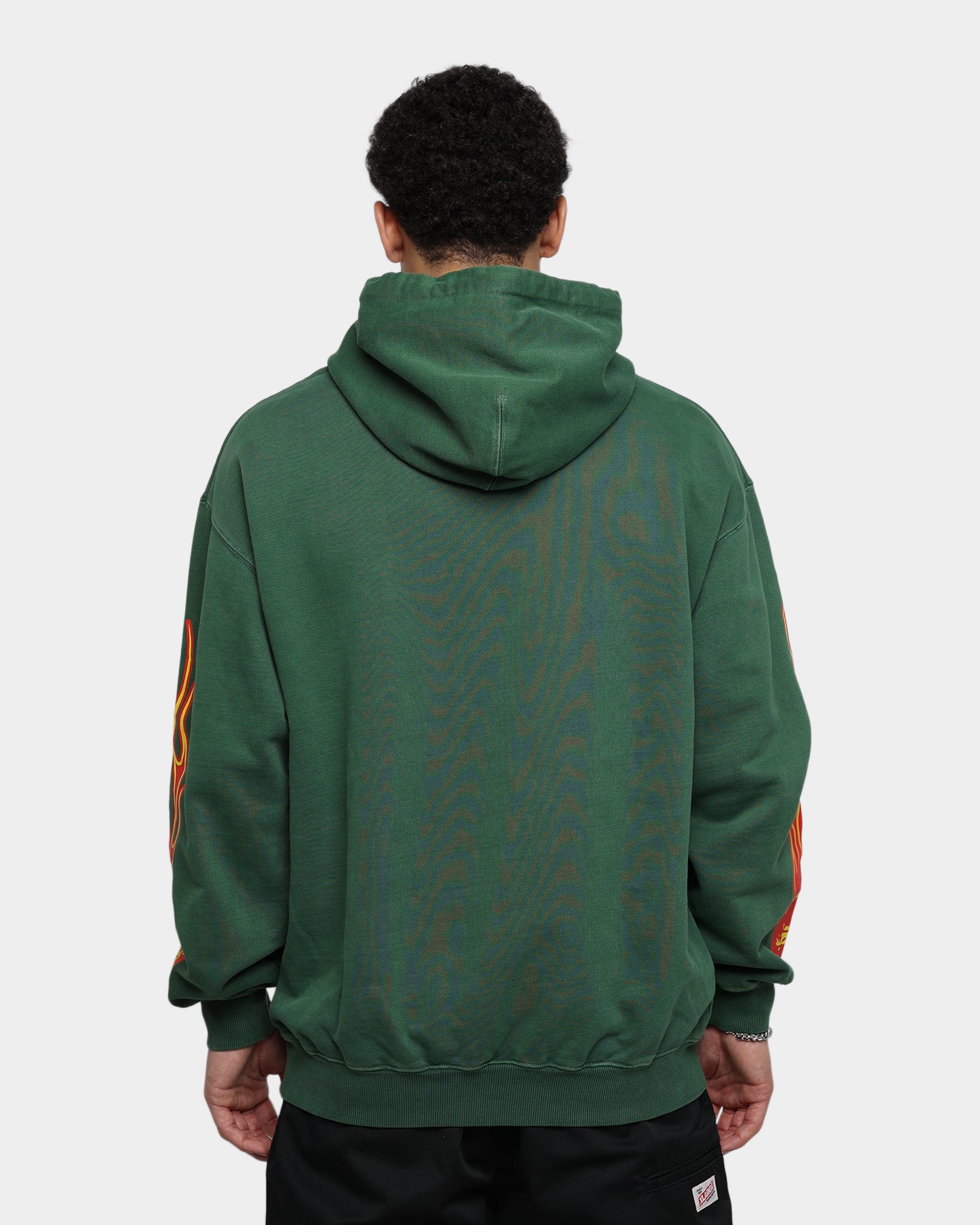 X-Large Pigment Dyed Puff Logo Pullover Hoodie Green | Culture X-Large Pigment Dyed Puff Logo Pullover Hoodie Green | Culture