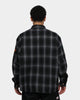 X-Large Random Things Flannel Shirt Black