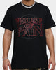 Rats Get Fat House Of Pain Rhinestone T-Shirt Black
