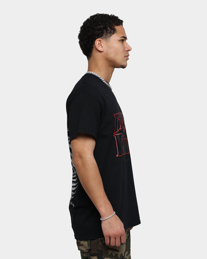 Rats Get Fat House Of Pain Rhinestone T-Shirt Black