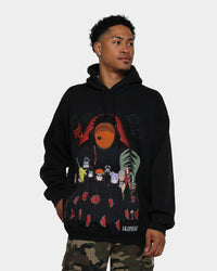 Goat Crew X Naruto Akatsuki Organic Premium Vintage Hoodie Vintage Black