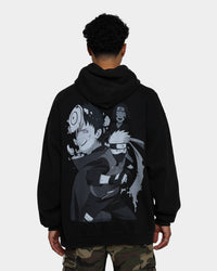Goat Crew X Naruto Obito Premium Vintage Hoodie Vintage Black