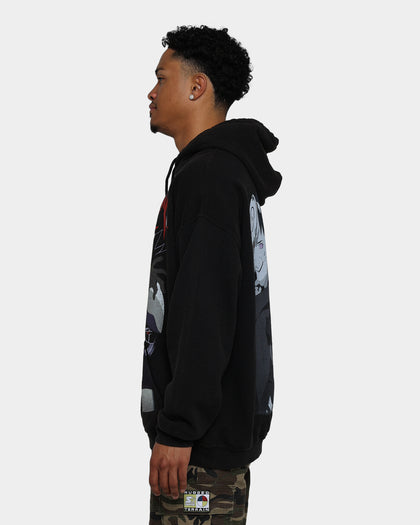 Goat Crew X Naruto Obito Premium Vintage Hoodie Vintage Black