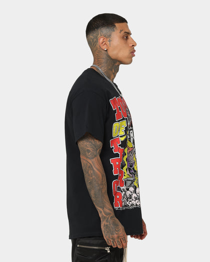 Rats Get Fat Tower Of Terror T-Shirt Black