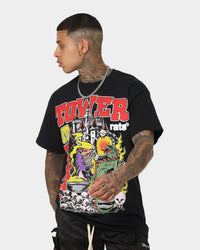 Rats Get Fat Tower Of Terror T-Shirt Black