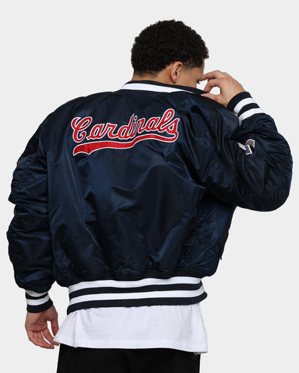 New Era St Louis Cardinals Varsity Jacket Blue
