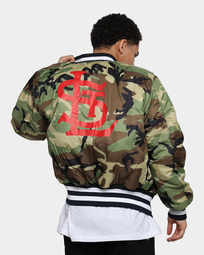 New Era St Louis Cardinals Varsity Jacket Blue