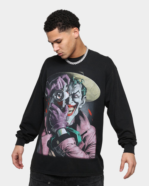 Goat Crew The Killing Joke Long Sleeve Vintage T-Shirt Black Wash