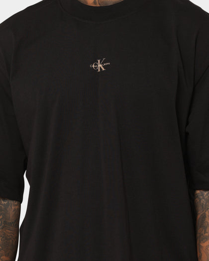 Calvin Klein Archival Monologo T-Shirt Ck Black