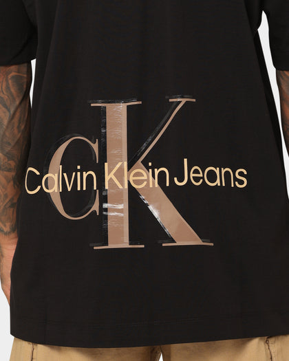 Calvin Klein Archival Monologo T-Shirt Ck Black