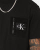 Calvin Klein Fleece Pocket T-Shirt Ck Black